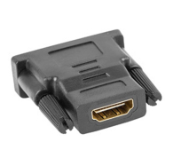 Przejściówka Lanberg Adapter HDMI (F) -> DVI -D (M)(24+1) Dual Link